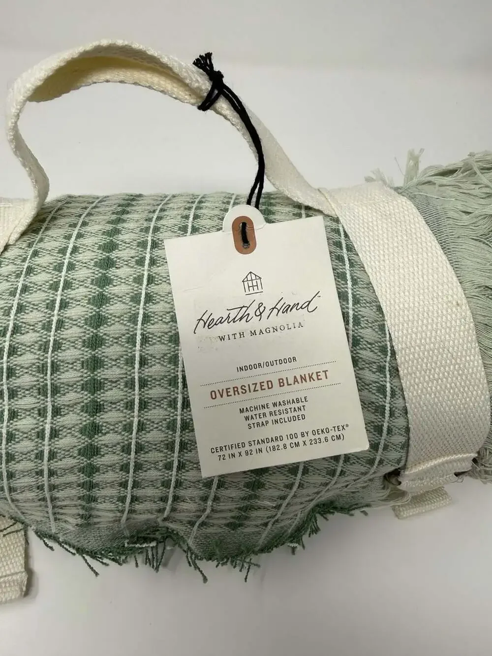 Hearth & Hand with Magnolia Indoor/Outdoor Oversized Blanket with Strap